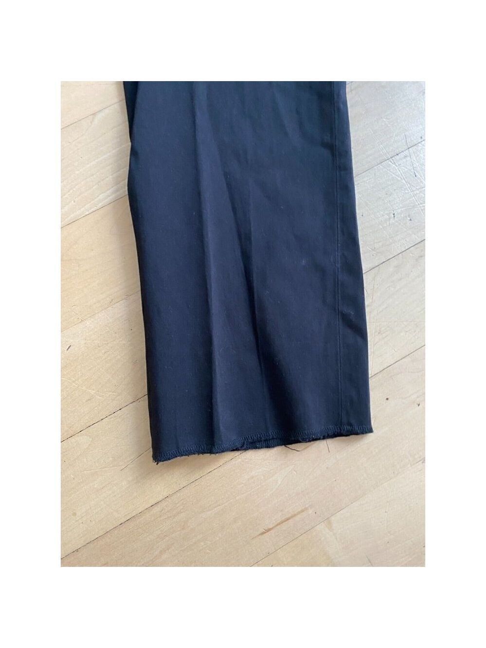 Nordstrom BNWOT Tech-Smart Trim Fit pants Trousers black chinos flat front - Picture 3 of 9